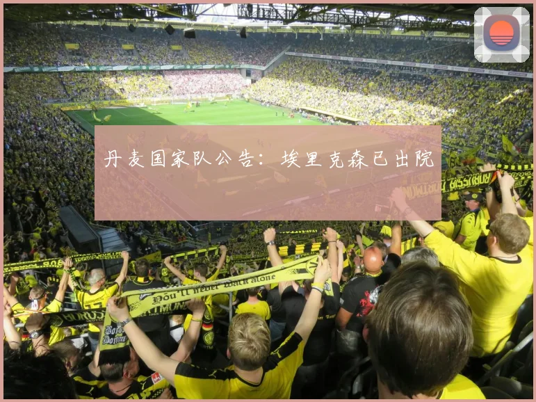 丹麦国家队公告：埃里克森已出院